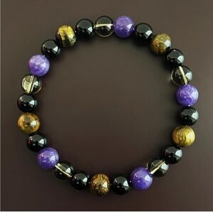 Tigers Eye Beaded Bracelet